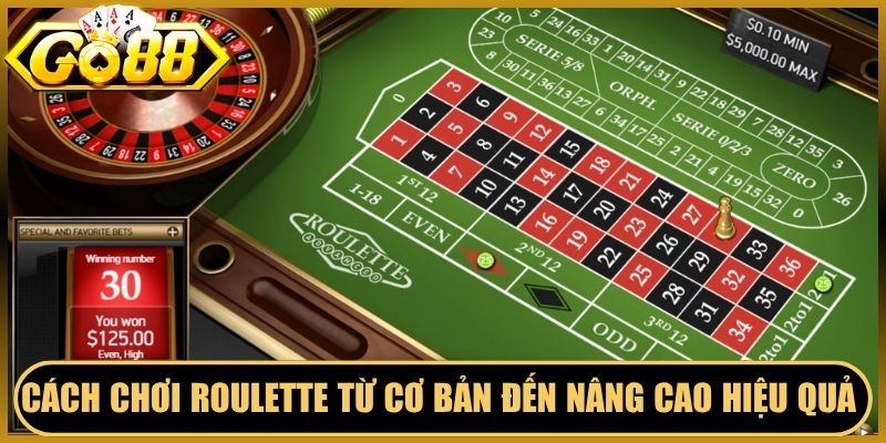 Cách Chơi Roulette Từ Cơ Bản Đến Nâng Cao Hiệu Quả